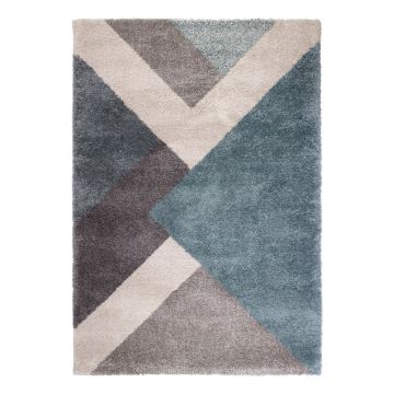 Covor Flair Rugs Zula, 120x170 cm, albastru-gri