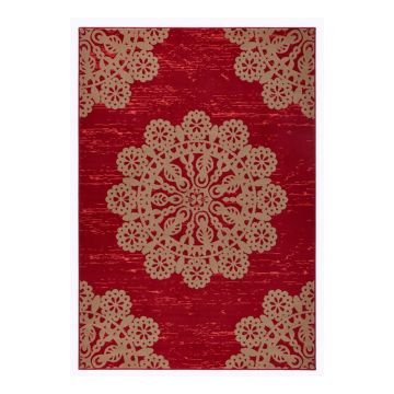 Covor Hanse Home Gloria Lace, 160x230 cm, roșu Covor Hanse Home Gloria Lace, 160x230 cm, roșu