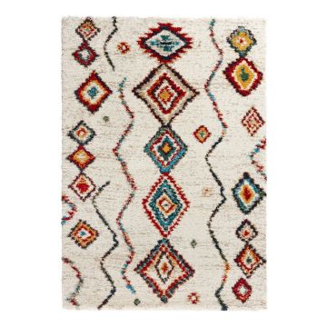 Covor Mint Rugs Geometric, 160 x 230 cm, crem