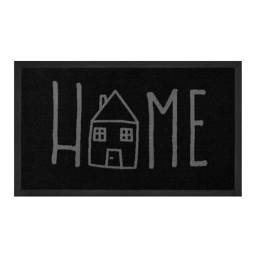 Covoraș intrare Hanse Home Esy Home, 45 x 75 cm, negru