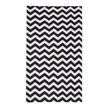 Traversă Floorita Optical, 60 x 220 cm, alb-negru
