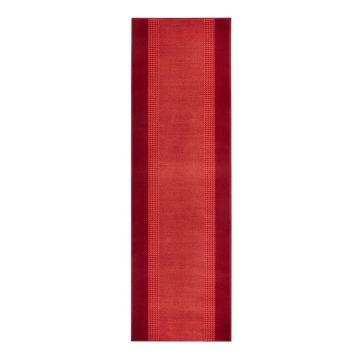 Covor tip traversă Hanse Home Basic, 80x400 cm, roșu