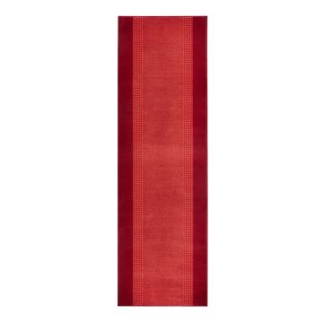 Covor tip traversă Hanse Home Basic, 80x400 cm, roșu ieftin