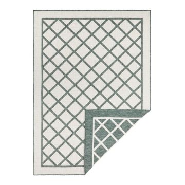 Covor adecvat pentru exterior NORTHRUGS Twin Supreme, 170 x 120 cm, verde-crem