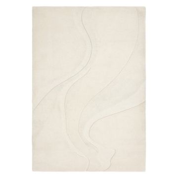 Covor alb din lână 160x230 cm Olsen – Asiatic Carpets
