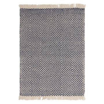 Covor albastru închis 160x230 cm Vigo – Asiatic Carpets ieftin