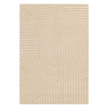 Covor bej din lână 160x230 cm Hague – Asiatic Carpets ieftin