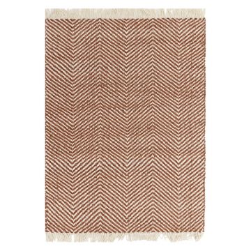 Covor cărămiziu 160x230 cm Vigo – Asiatic Carpets ieftin