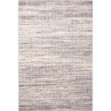 Covor crem din lână 133x180 cm Striped – Agnella la reducere