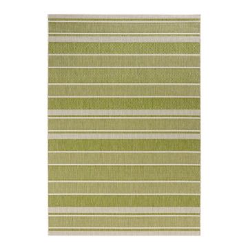 Covor de exterior NORTHRUGS Strap, 80 x 150 cm, verde