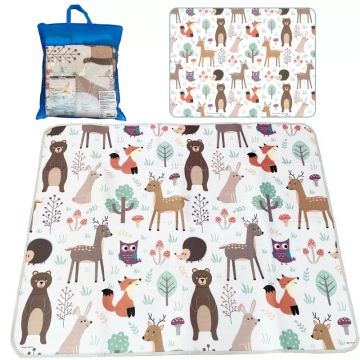 Covor din spuma XPE pliabil 150x180 Forest Animals