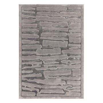 Covor gri antracit 160x230 cm Valley – Asiatic Carpets