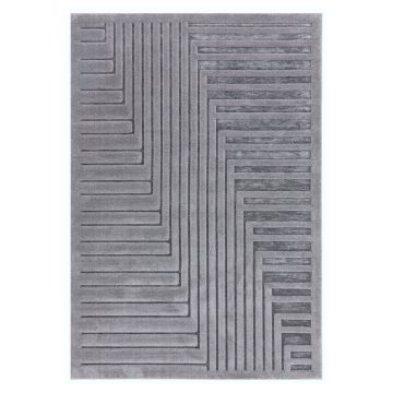 Covor gri antracit 200x290 cm Valley – Asiatic Carpets
