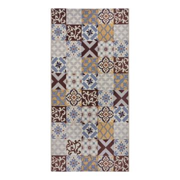 Covor maro de tip traversă 75x150 cm Cappuccino Mosaik – Hanse Home ieftin