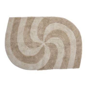 Covor maro deschis 100x140 cm Betsey – Bloomingville Covor maro deschis 100x140 cm Betsey – Bloomingville