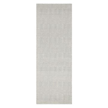 Covor tip traversă din lână gri deschis 66x200 cm Sloan – Asiatic Carpets