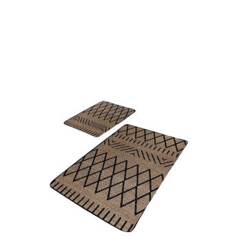 Covorașe de baie maro 2 buc. 60x100 cm – Mila Home