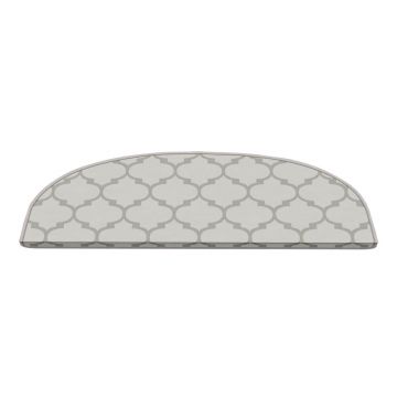 Covorașe pentru scări crem 16 buc. 20x65 cm Madalyon – Vitaus