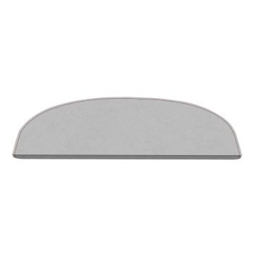 Covorașe pentru scări gri-deschis 16 buc. 20x65 cm Plain Color – Vitaus