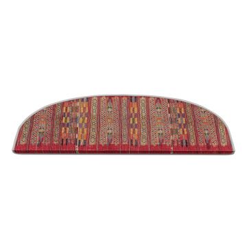 Covorașe pentru scări roșii 16 buc. 20x65 cm Anatolia – Vitaus