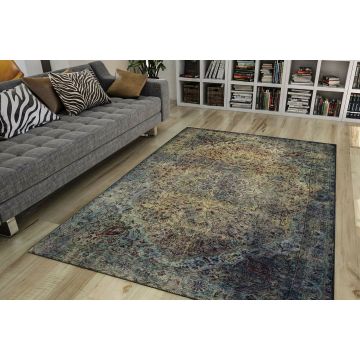 Covor Aruba 1144, 75x230 cm, Multicolor la reducere