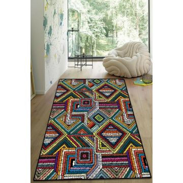 Covor Aruba 1292, 80x300 cm, Multicolor la reducere