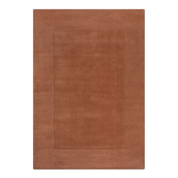 Covor cărămiziu din lână 160x230 cm – Flair Rugs ieftin