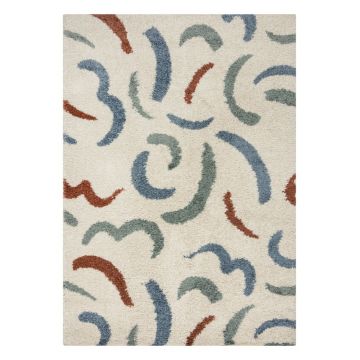 Covor crem 160x230 cm Squiggle – Flair Rugs
