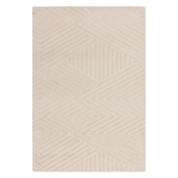 Covor crem din lână 160x230 cm Hague – Asiatic Carpets ieftin