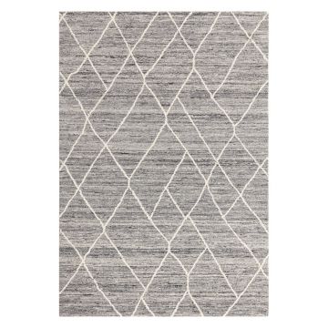 Covor gri din lână 120x170 cm Noah – Asiatic Carpets