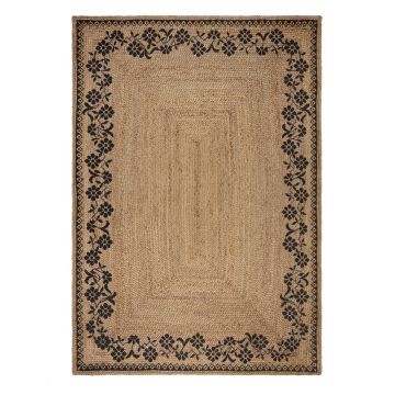 Covor în culoare naturală din iută 160x230 cm Maisie – Flair Rugs ieftin