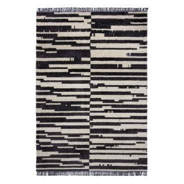 Covor negru-alb 160x230 cm Lina – Flair Rugs ieftin