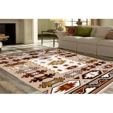 Covor pentru living, antiderapant, model traditional