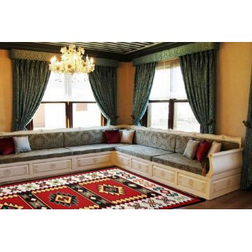 Covor pentru living, model motive traditionale