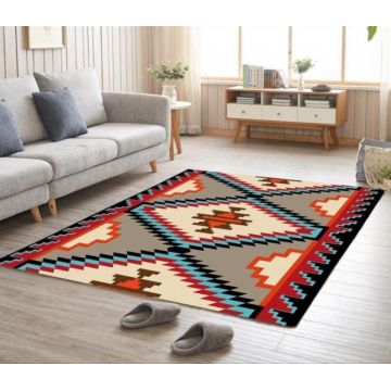 Covor pentru living, model romb