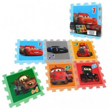Covor puzzle Cars 6 piese SunCity