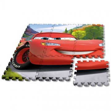Covor puzzle Cars 9 piese SunCity