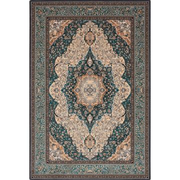 Covor verde din lână 160x240 cm Charlotte – Agnella