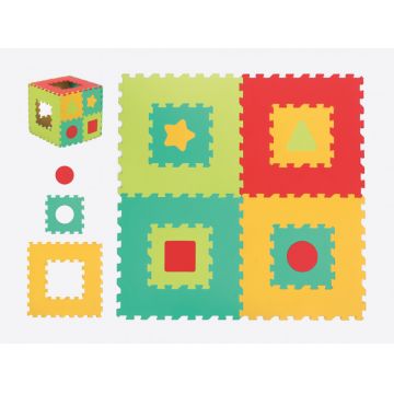 Covoras din spuma Ludi Forme Geometrice