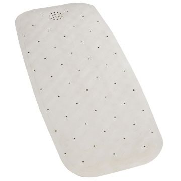 Covoras pentru cada Maximex, Bathtub, 90x37x1.6 cm, cauciuc, bej