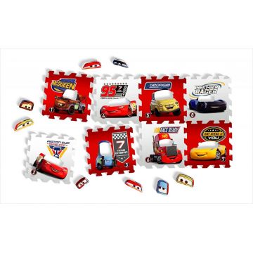 Covoras puzzle Cars Race of a Lifetime 8 bucati Knorrtoys 21013