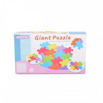 Covoras puzzle cu 16 piese din spuma Sunta Giant