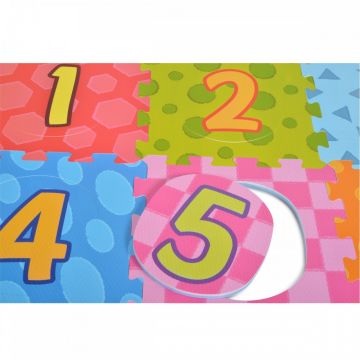 Covoras puzzle cu 9 piese din spuma Moni Numbers