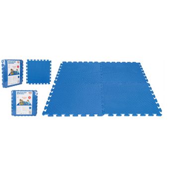 Covoras puzzle din spuma EVA Play Mat Albastru