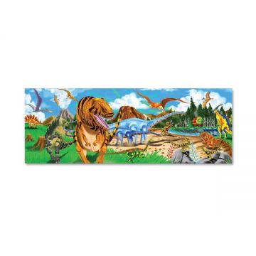 Puzzle de podea MelissaDoug Taramul Dinozaurilor 48 pcs