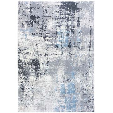 150x230 cm Covor Modern Premium, 70% Polyester și 30% Polipropilenă , Design Modern, Albastru, Densitate 2500 gr/m2 ieftin