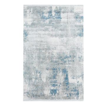 200x290 cm Covor de lux, 100% Acryl, Design Modern, Blue, Densitate 2800 gr/m2