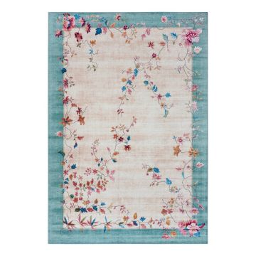 Covor albastru deschis-crem 200x290 cm Amira – Hanse Home
