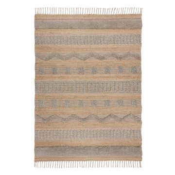 Covor gri deschis/în culoare naturală 160x230 cm Medina – Flair Rugs