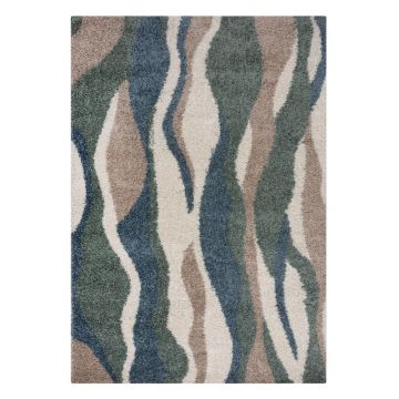 Covor verde/albastru 160x230 cm Stream – Flair Rugs